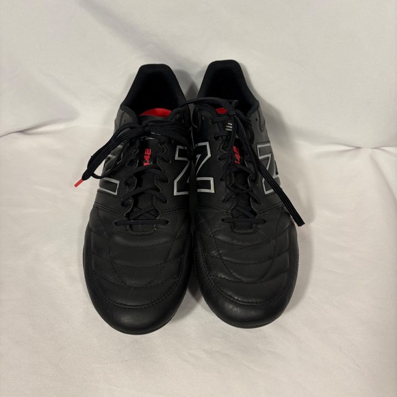 New Balance 442 V2 Team FG Soccer Cleats Black Leather Performance Mens 11 - Picture 4 of 9